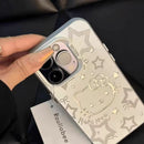 Capinha Antichoque Fosca Stribs™ Gato KT para Samsung – Proteção Anti Queda com Design Exclusivo
