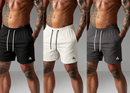 Kit 3 Bermudas Masculinas Mauricinho – Tactel com Elastano | Leve, Confortável e Estilosa