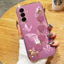 STRIBS Capa Borboleta de Luxo com Pulseira para Samsung Galaxy A
