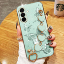 STRIBS Capa Borboleta de Luxo com Pulseira para Samsung Galaxy A