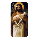 Capa iPhone 11 Jesus – TPU Antichoque Preta
