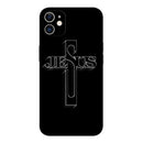Capa iPhone 11 Jesus – TPU Antichoque Preta