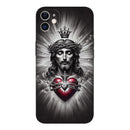 Capa iPhone 11 Jesus – TPU Antichoque Preta